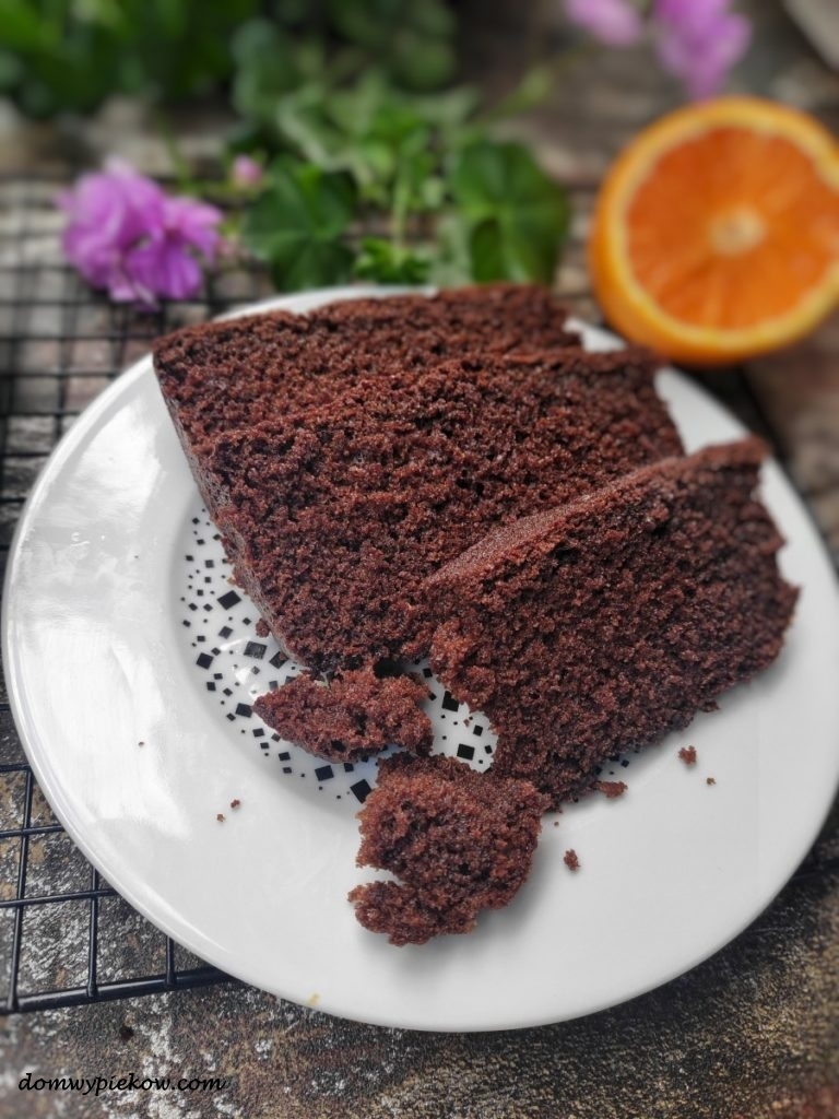 Ciasto czekoladowo-pomarańczowe